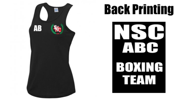 *Personalised* - Ladies Active Cool Vest Top JC015